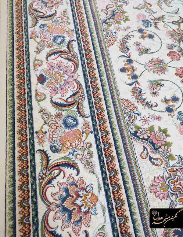 فرش 700 شانه برجسته طرح میخک