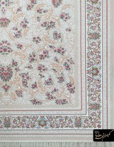 فرش افشان درباری 700 شانه برجسته