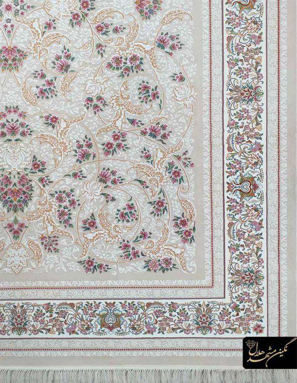 فرش افشان درباری 700 شانه برجسته