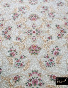 مشخصات، قیمت و خرید فرش صورتی کرم به صورت آنلاین