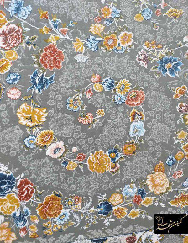 فرش نقشه آرتین زمینه دلفینی