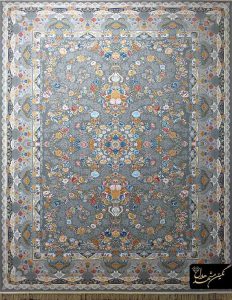 فرش نقشه آرتین گل برجسته