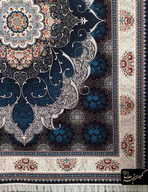 فرش زمینه سرمه ای چکاوک