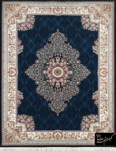 طرح آماندا ماشینی زمینه سرمه ای