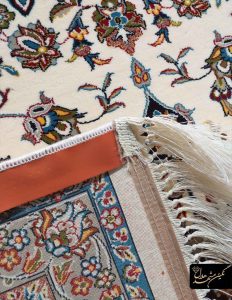 فرش ماشینی ترنج دار