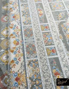 فرش ماشینی 1000 شانه طرح آراد