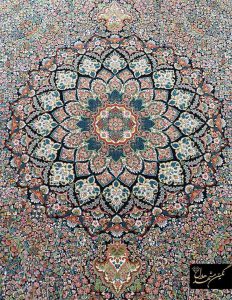 فرش طرح اطلس 700 شانه برجسته تراکم 2550