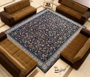 فرش 700 شانه افشان می گل 9 متری