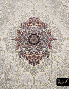 فرش 700 شانه ماشینی طرح چکاوک