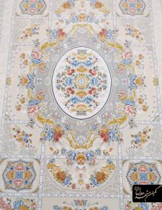 فرش طرح آراد زمینه دلفینی