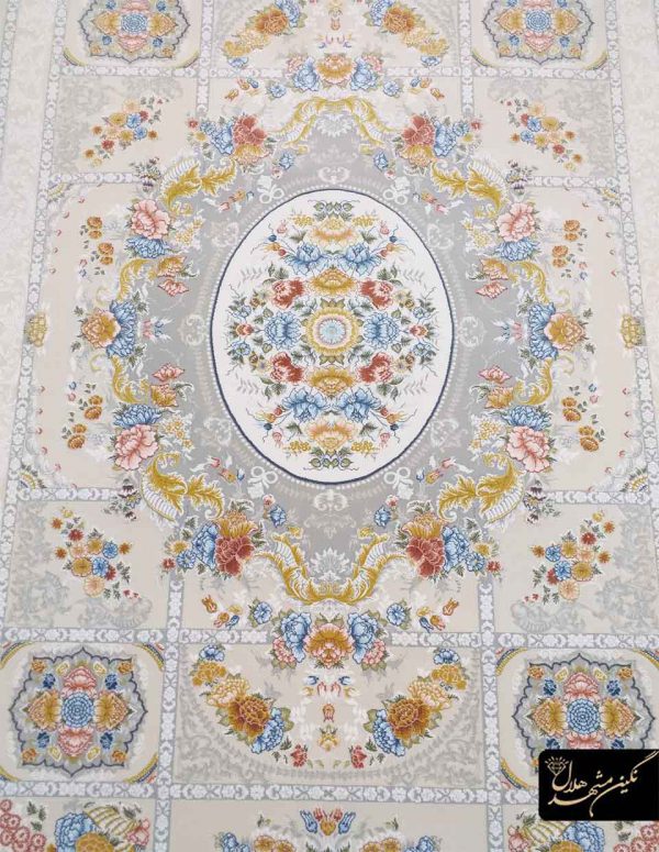 فرش طرح آراد زمینه دلفینی