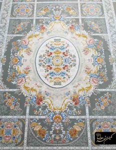 فرش ۱۰۰۰ شانه طرح آراد كرم