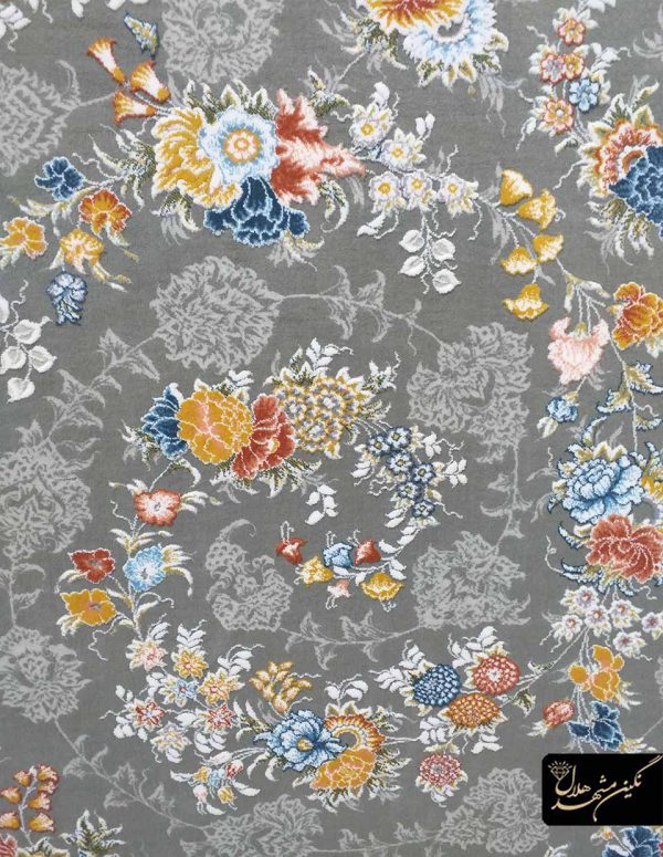 فرش ماشینی 1000شانه طرح آرتیا متالیک