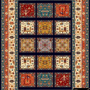 گبه ماشینی 480 شانه طرح آرزو