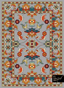 گبه ماشینی 480 شانه طرح افشان