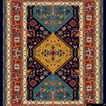 گبه ماشینی 480 شانه طرح حاشیه دار