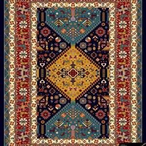 گبه ماشینی 480 شانه طرح حاشیه دار