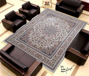 فرش 700 شانه برجسته طرح رزگردون