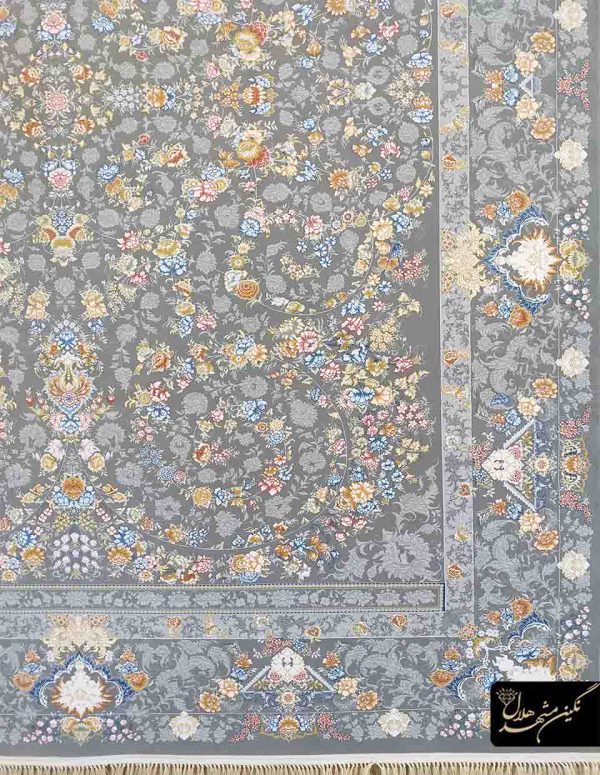 فرش 1000 شانه طرح افشان شهاب