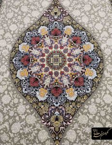 فرش فیلی هفتصد شانه کاشان طرح لیندا