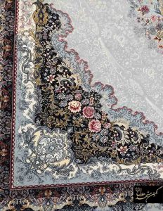 فرش ماشینی 700 شانه تراکم 2550 طرح پرنیان