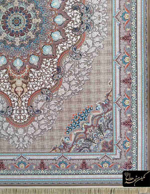 فرش 1200 شانه گل برجسته طرح جدید گلوریا