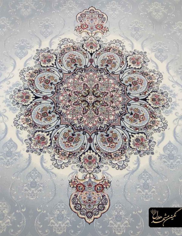 فرش رنگ فیلی طرح اطلس