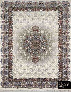 فرش ماشینی طرح اطلسی