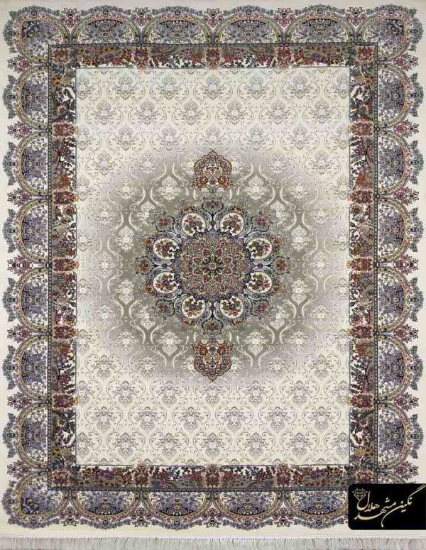 فرش ماشینی طرح اطلسی