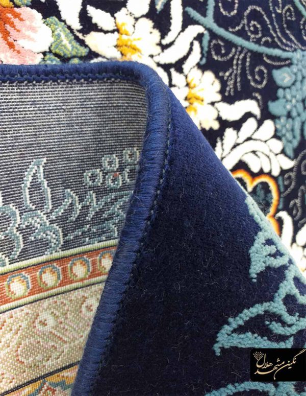 فرش زمینه سرمه ای طرح ویونا