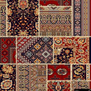 گبه ماشینی طرح چهل تیکه