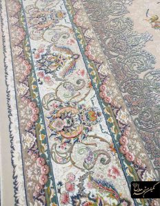 مشخصات و قیمت پادری فرش طرح صدف