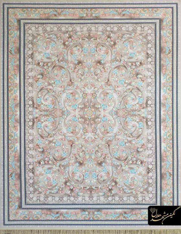 فرش افشان 1200 شانه برجسته طرح جازمین