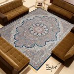 فرش طرح کرمان اصیل 700 شانه برجسته کد 13070