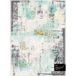 فرش وینتیج با تم آبی 1200 شانه