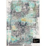 فرش وینتیج 1200 شانه طرح پتینه