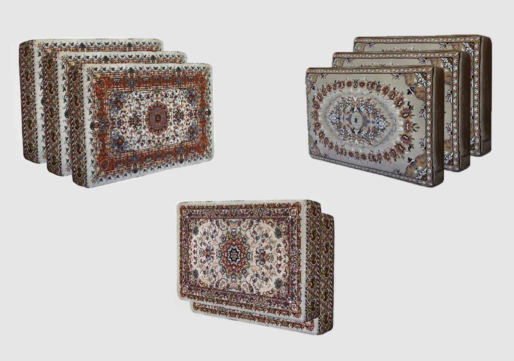 انواع رویه پشتی فرش