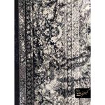 وینتیج دودی ذغالی طرح افشان کد 4401