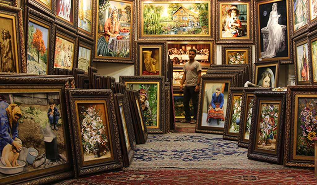 تابلو فرش ماشینی