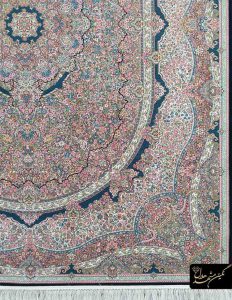 فرش گل برجسته طرح کرمان گل ریز