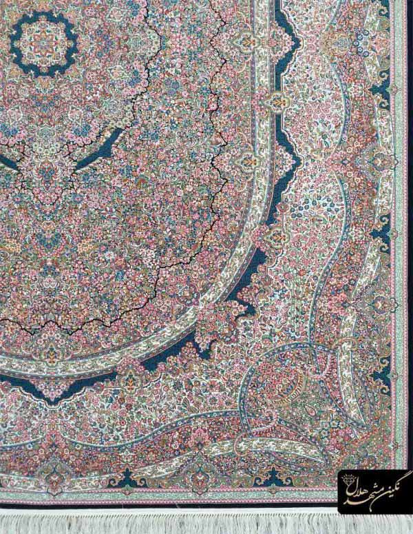فرش گل برجسته طرح کرمان گل ریز