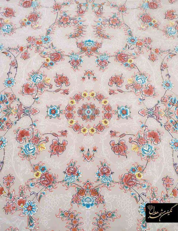 فرش گل برجسته طرح ساناز