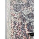 فرش وینتیج 700 شانه طرح افشان زمینه سیلور