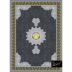 فرش وینتیج 700 شانه ورساچه حاشیه زرد