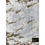 فرش کهنه نما 700 شانه ماربل زمینه دلفینی