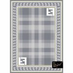 فرش کهنه نما 700 شانه فندی زمینه نقره ای