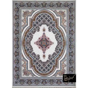 فرش ماشینی طرح زر نقش 1200 شانه