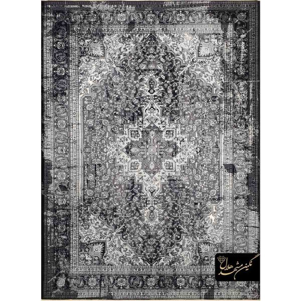 فرش وینتیج طرح قدیمی کد 4405 نگین مشهد هلال