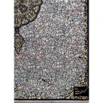 فرش کهنه نما 700 شانه حاشیه زرد