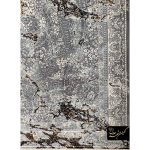 فرش کهنه نما 700 شانه زمینه دلفینی کد 4421